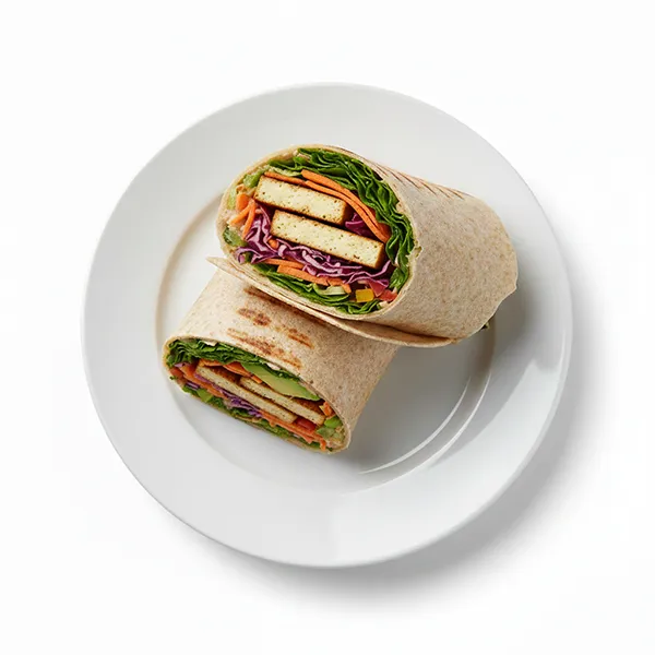 California Grilled Tofu And Veggie Wrap